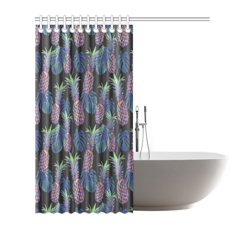Pineapple Pattern Print Design PP04 Shower Curtain