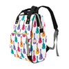 Acoustic Guitar Print Design LKS406 Diaper Bag Backpack