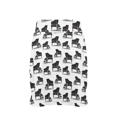 Piano Print Design LKS401 17" Golf & Pickleball Skort with Pockets