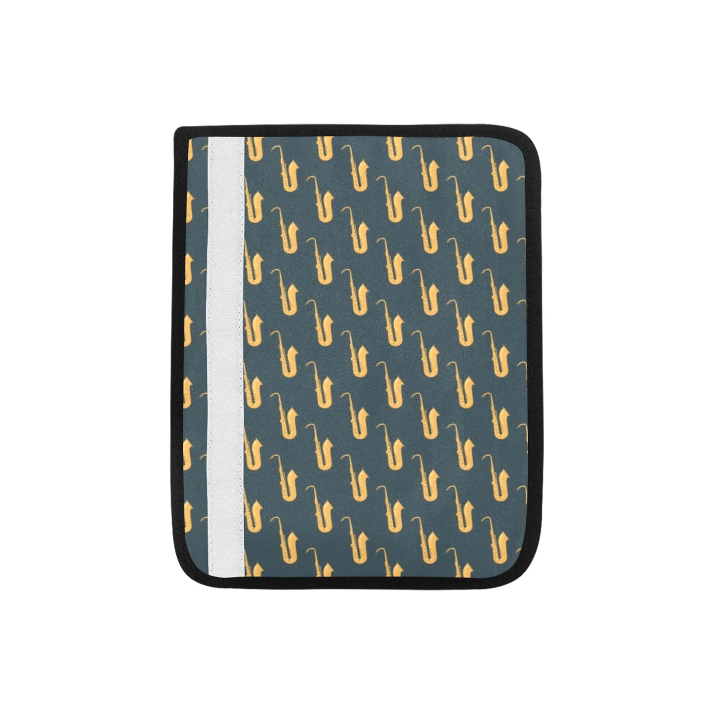 Saxophone Print Design LKS401 Car Seat Belt Cover