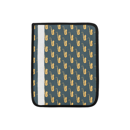 Saxophone Print Design LKS401 Car Seat Belt Cover