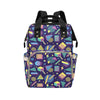 Geometric Print Design LKS401 Diaper Bag Backpack