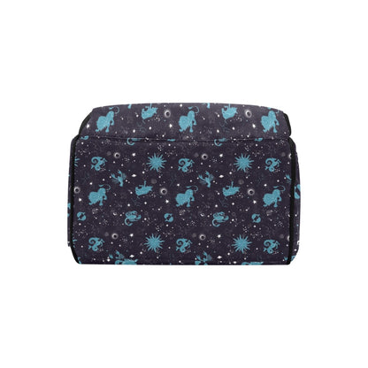 Zodiac Print Design LKS303 Diaper Bag Backpack