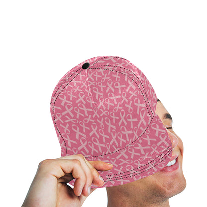 Breast Cancer Awareness Themed Snapback Cap