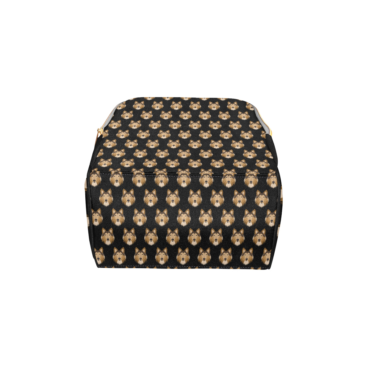 Collies Pattern Print Design 01 Diaper Bag Backpack