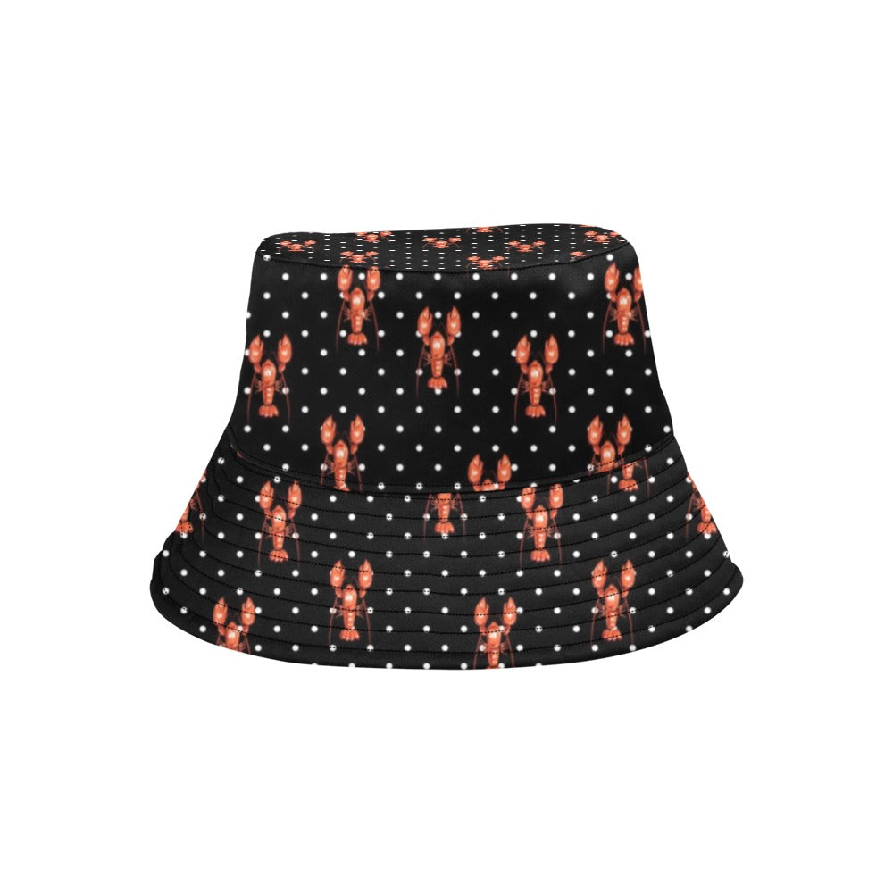 Lobster Print Design LKS401 Unisex Bucket Hat