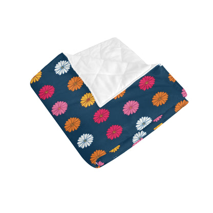 Gerberas Pattern Print Design GB06 Premium Quilt