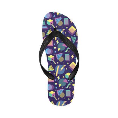 Geometric Print Design LKS401 Flip Flops