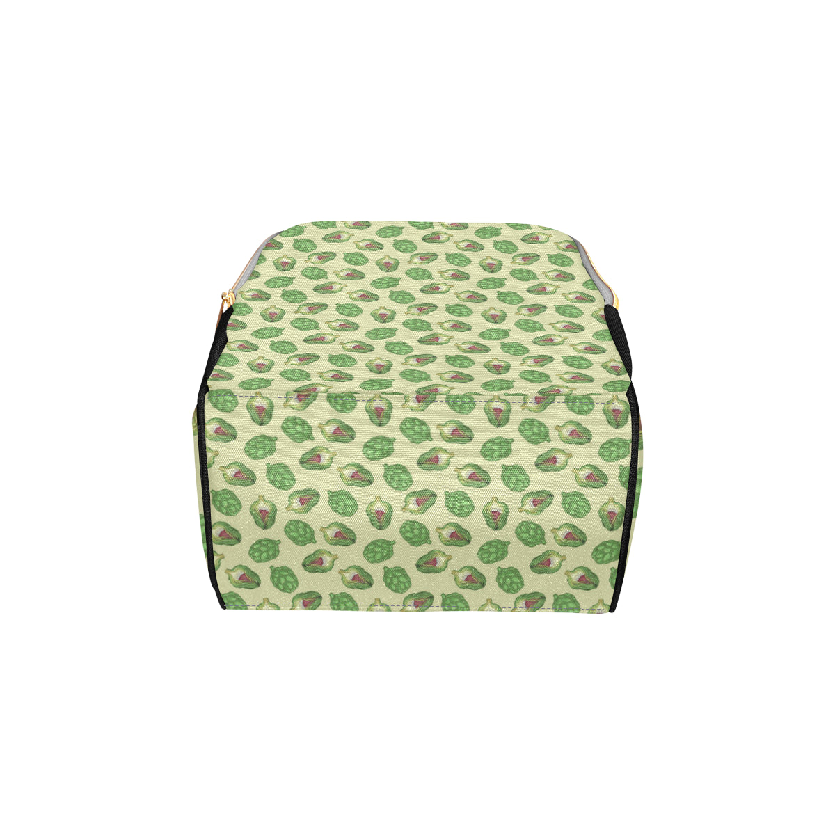 Artichoke Pattern Print Design 03 Diaper Bag Backpack
