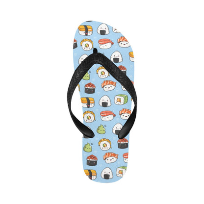 Sushi Print Design LKS303 Flip Flops