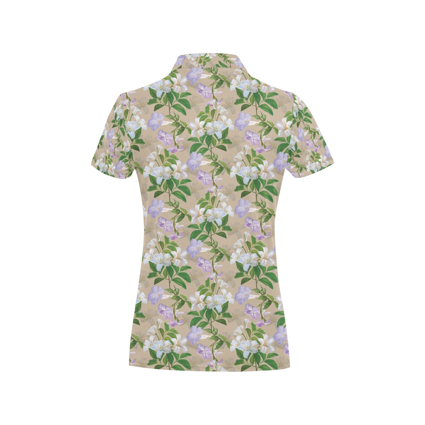 Sampaguita Print Design LKS302 Women's Polo Shirt