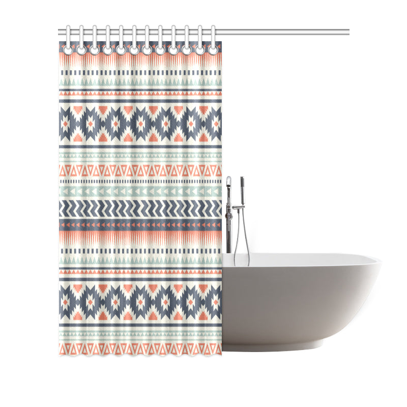 Tribal Aztec vintage pattern Shower Curtain