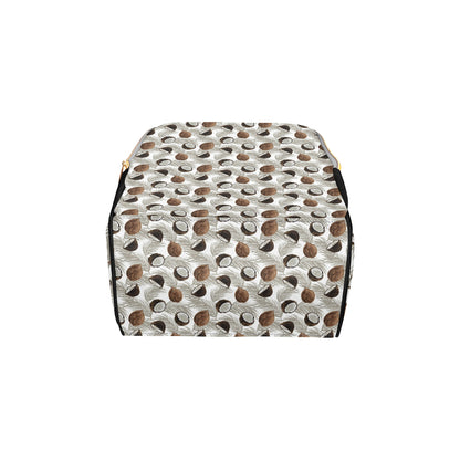 Coconut Pattern Print Design CN03 Diaper Bag Backpack