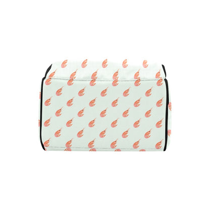 Shrimp Print Design LKS304 Diaper Bag Backpack