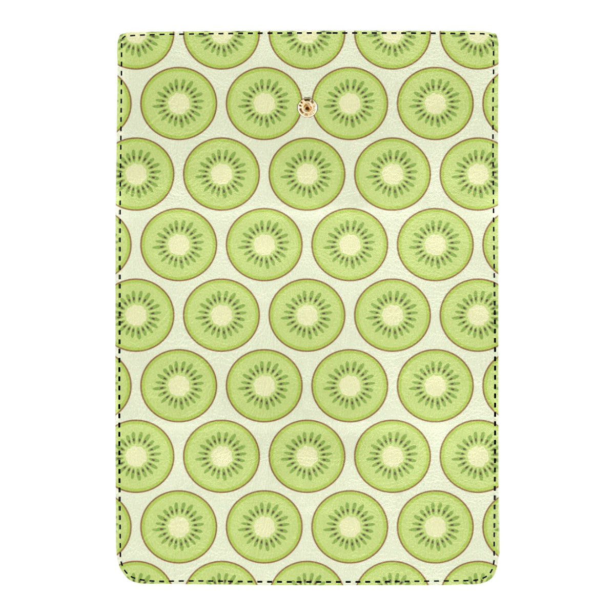 Kiwi Pattern Print Design KW02 Women's Trifold Wallet