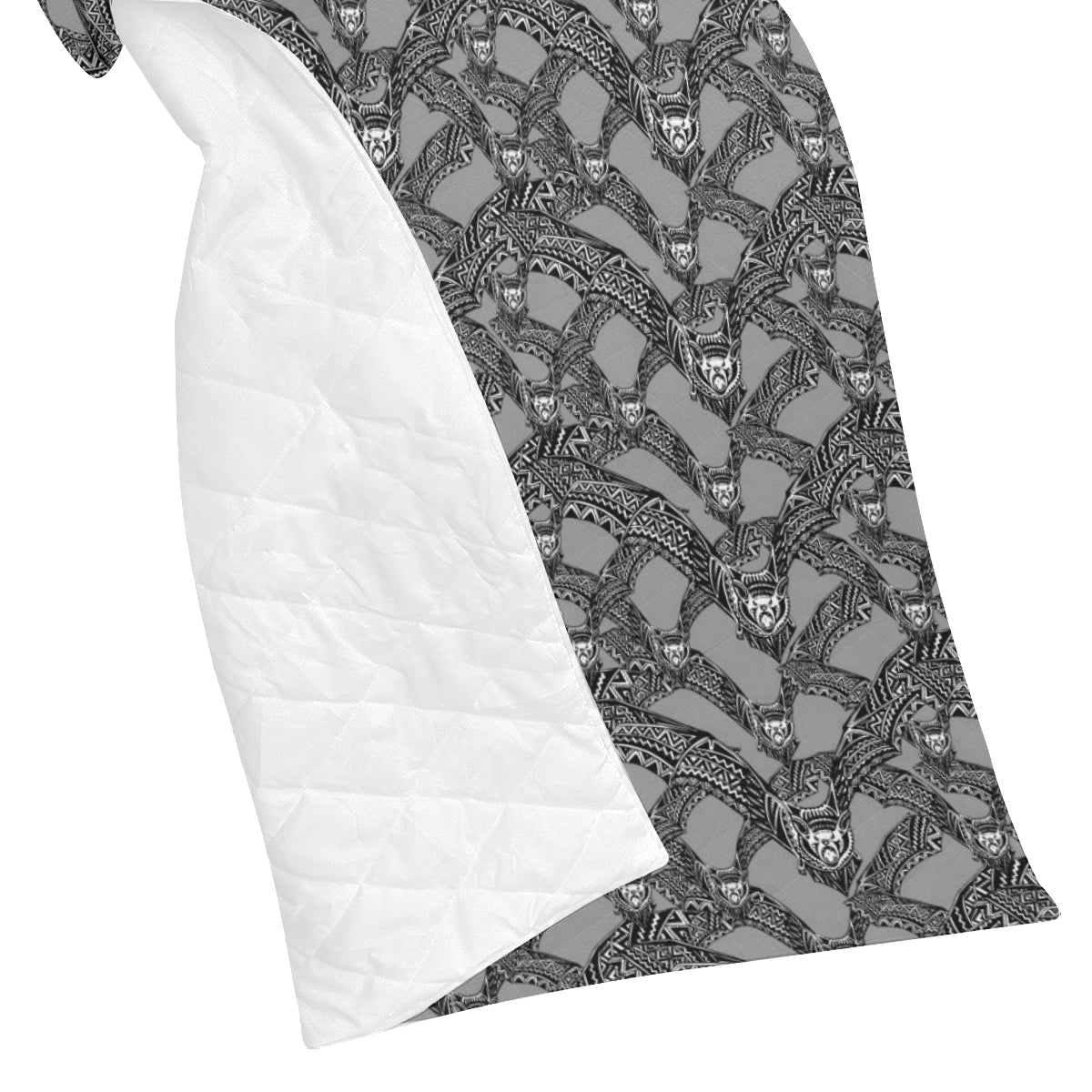Bat Pattern Print Design 04 Premium Quilt