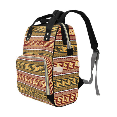 Ancient Greek Pattern Print Design LKS302 Diaper Bag Backpack