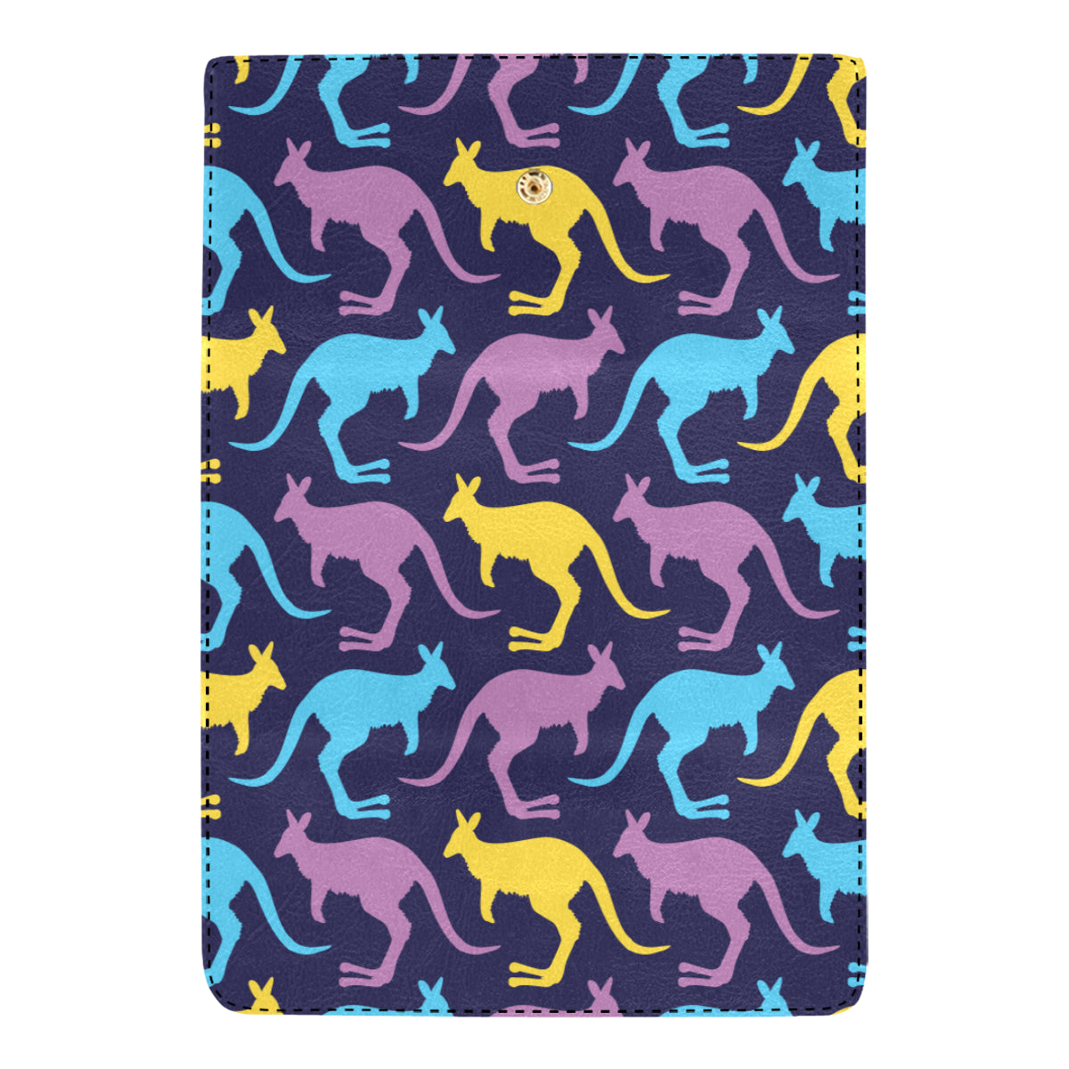 Kangaroos Pattern Print Design 02 Women's Trifold Wallet