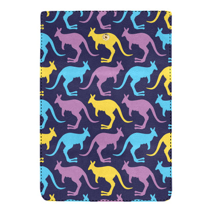 Kangaroos Pattern Print Design 02 Women's Trifold Wallet