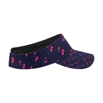 Cherry Pattern Print Design 02 Unisex Sun Visor