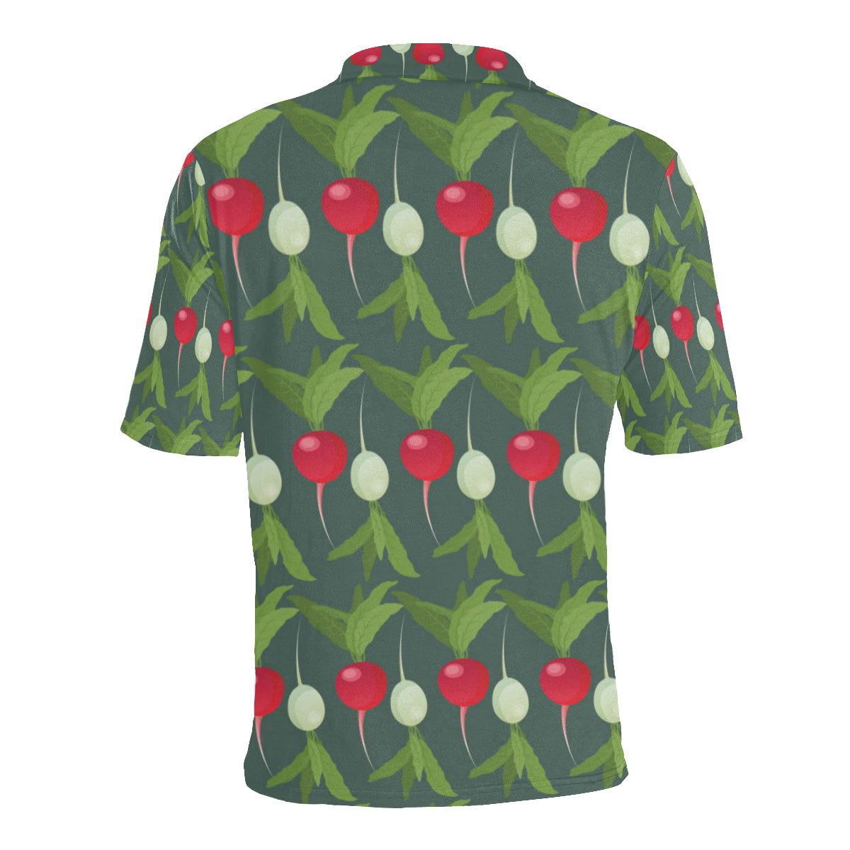 Radish Pattern Print Design A03 Men Polo Shirt