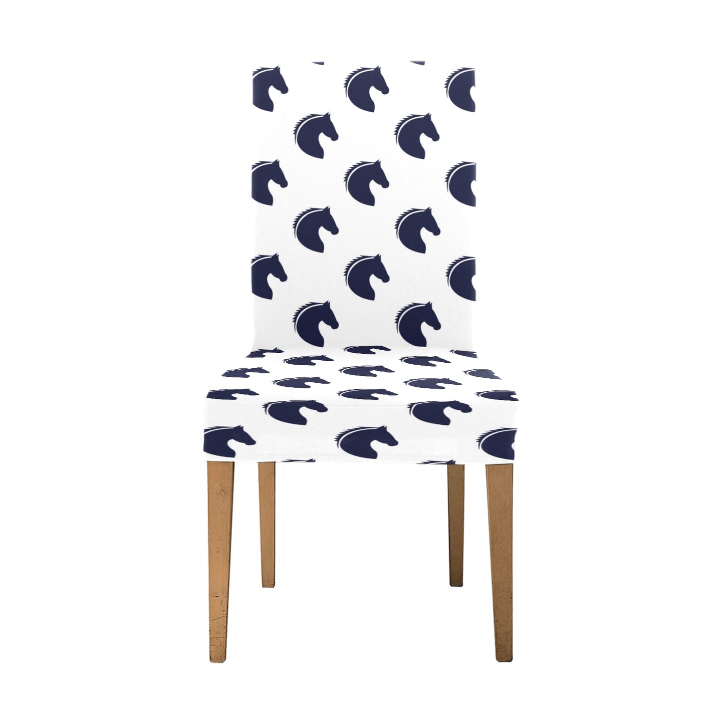Horse Head Print Design LKS303 Dining Chair Slipcover