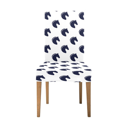 Horse Head Print Design LKS303 Dining Chair Slipcover