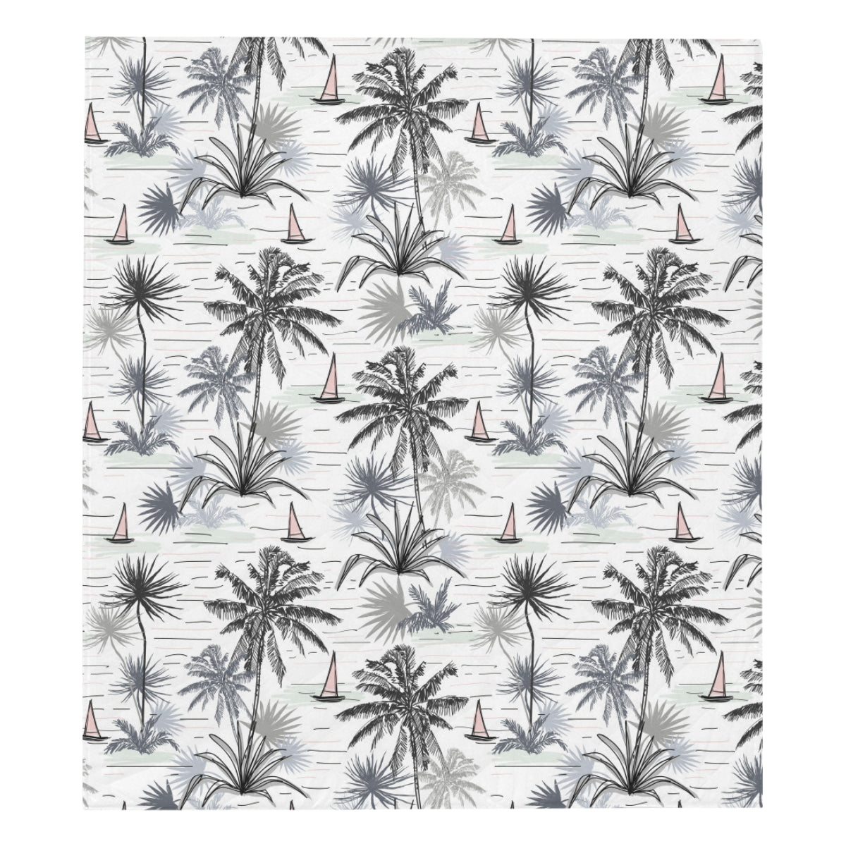 Pacific island Pattern Print Design A04 Premium Quilt