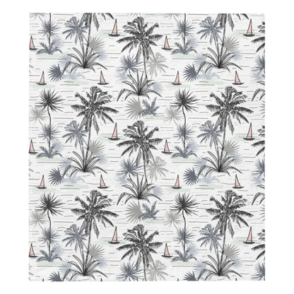 Pacific island Pattern Print Design A04 Premium Quilt