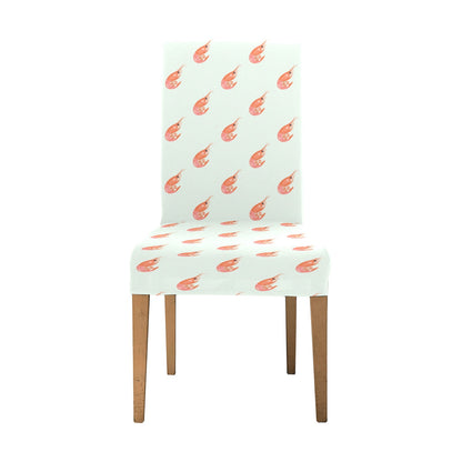 Shrimp Print Design LKS304 Dining Chair Slipcover