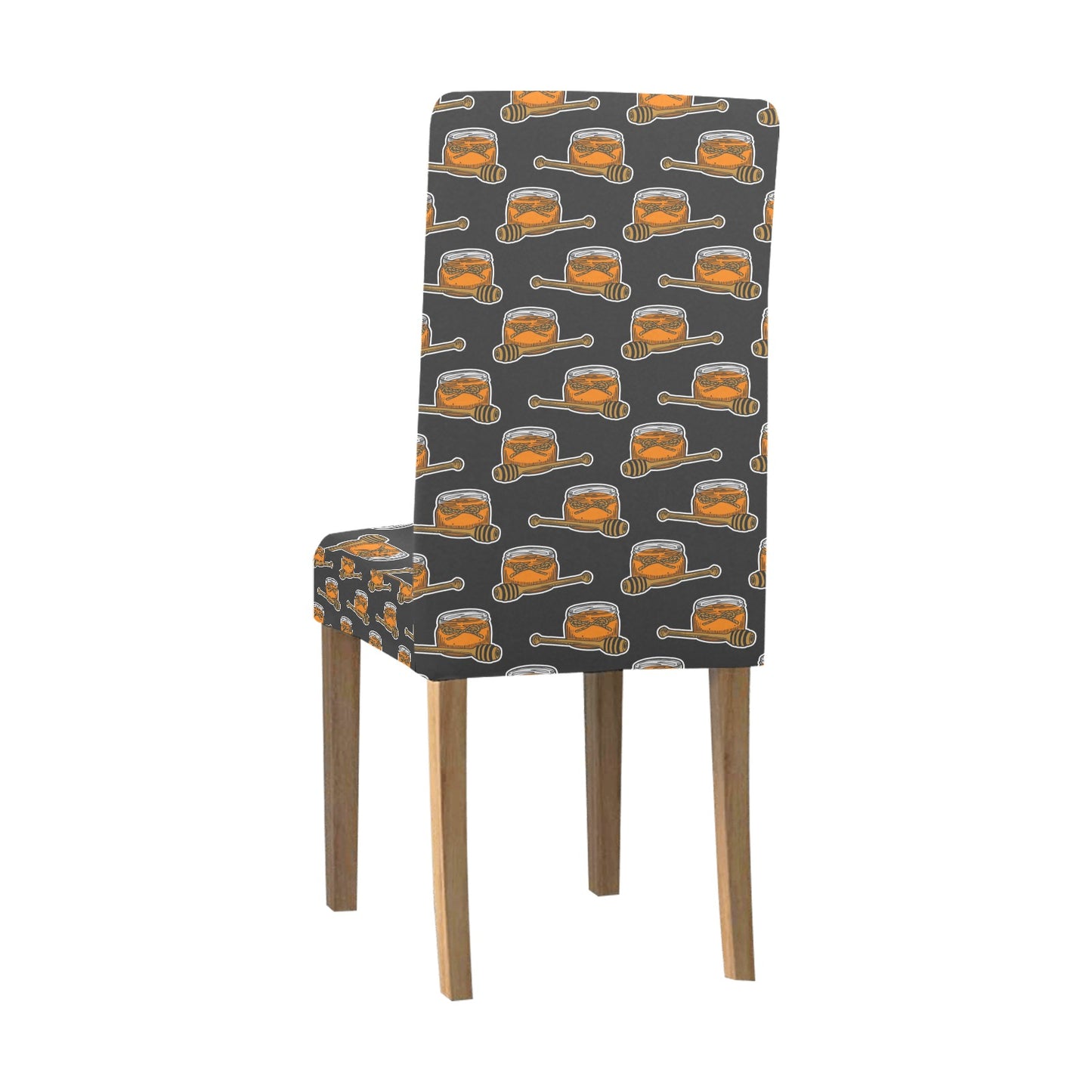 Honey Bee Print Design LKS305 Dining Chair Slipcover