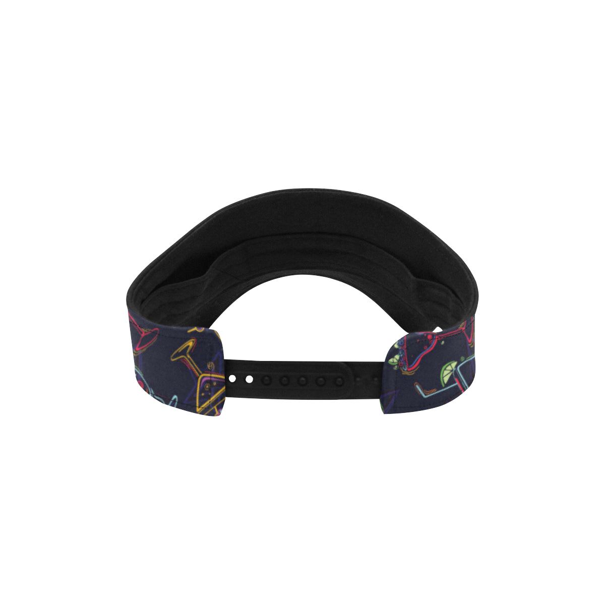 Cocktail Pattern Print Design 04 Unisex Sun Visor