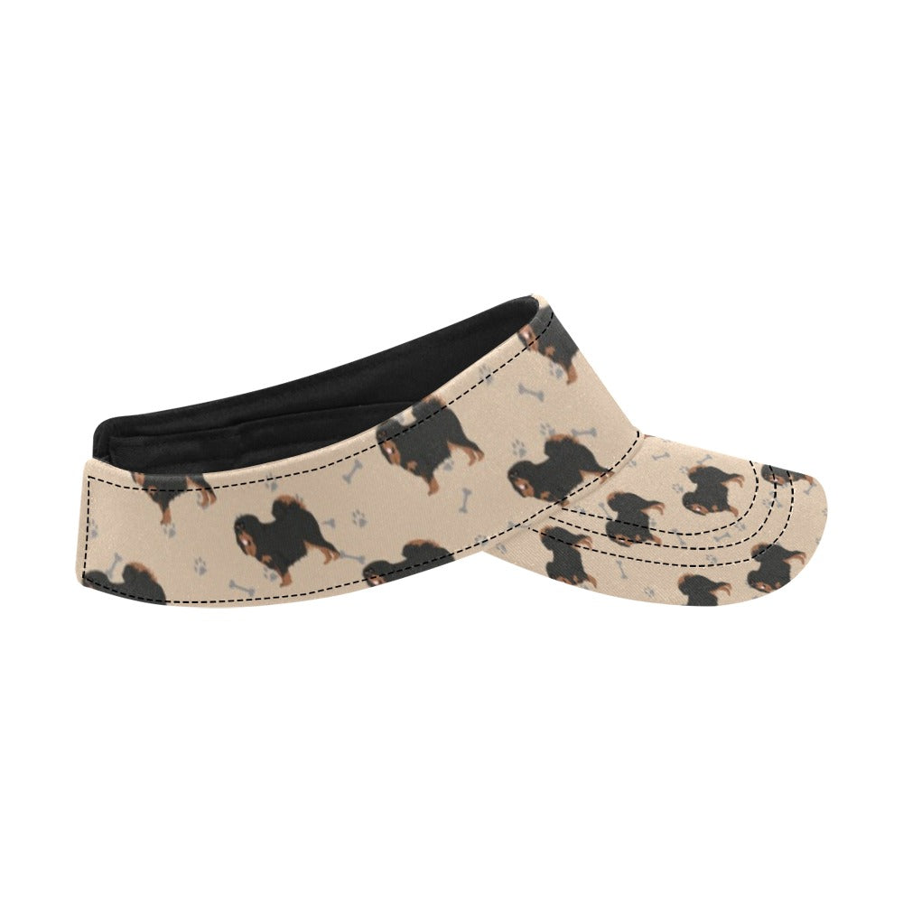 Tibetan Mastiffs Print Design LKS301 Unisex Sun Visor