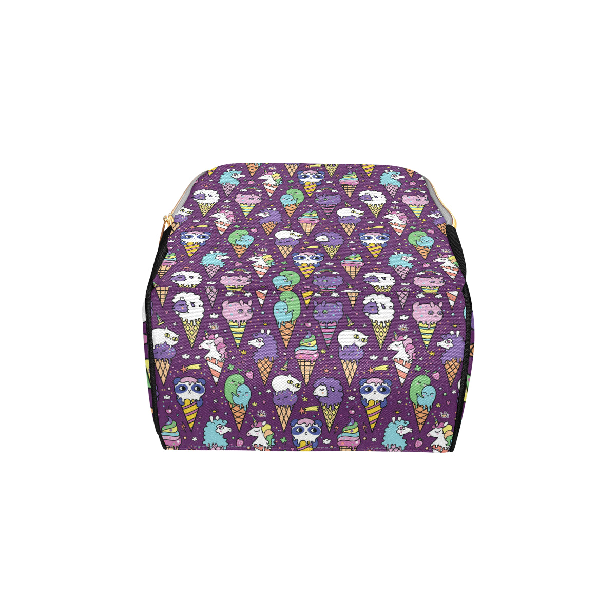 Ice Cream Pattern Print Design IC07 Diaper Bag Backpack