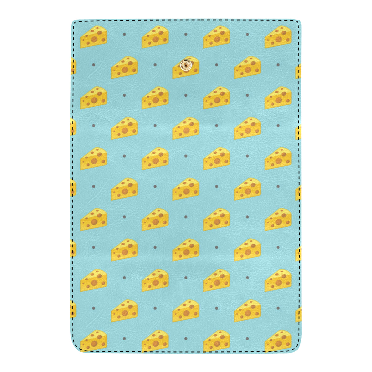 Cheese Pattern Print Design 02 Women's Trifold Wallet