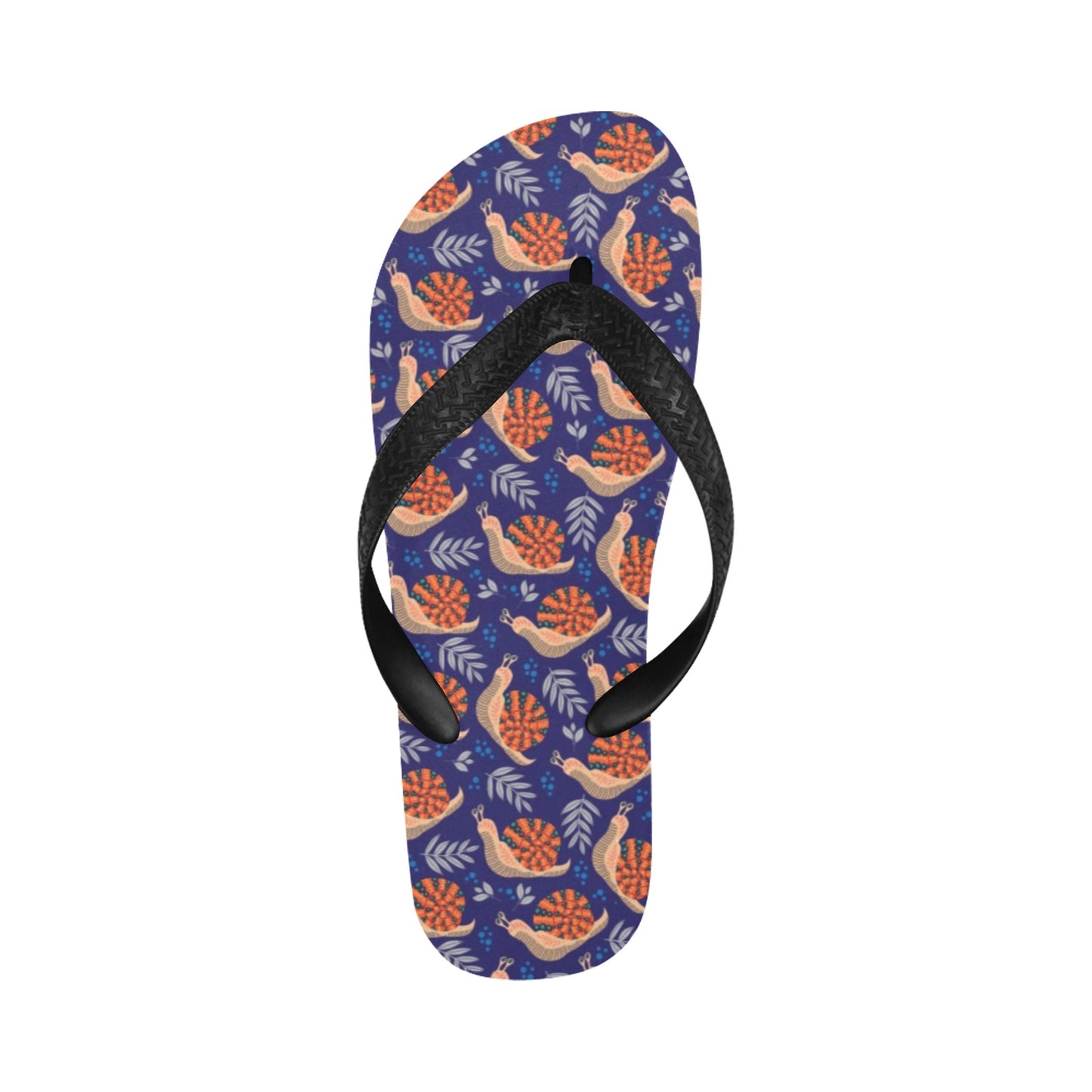 Snail Print Design LKS401 Flip Flops