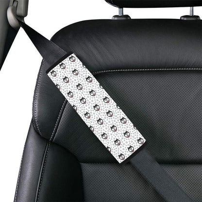 Siberian Huskies Print Design LKS305 Car Seat Belt Cover