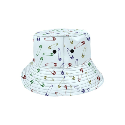 Safety Pin Print Design LKS303 Unisex Bucket Hat