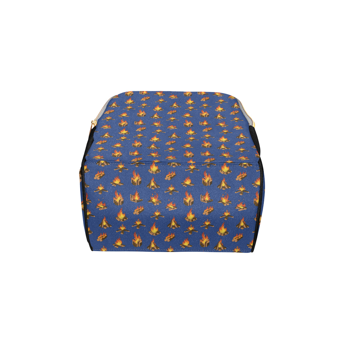 Campfire Pattern Print Design 03 Diaper Bag Backpack