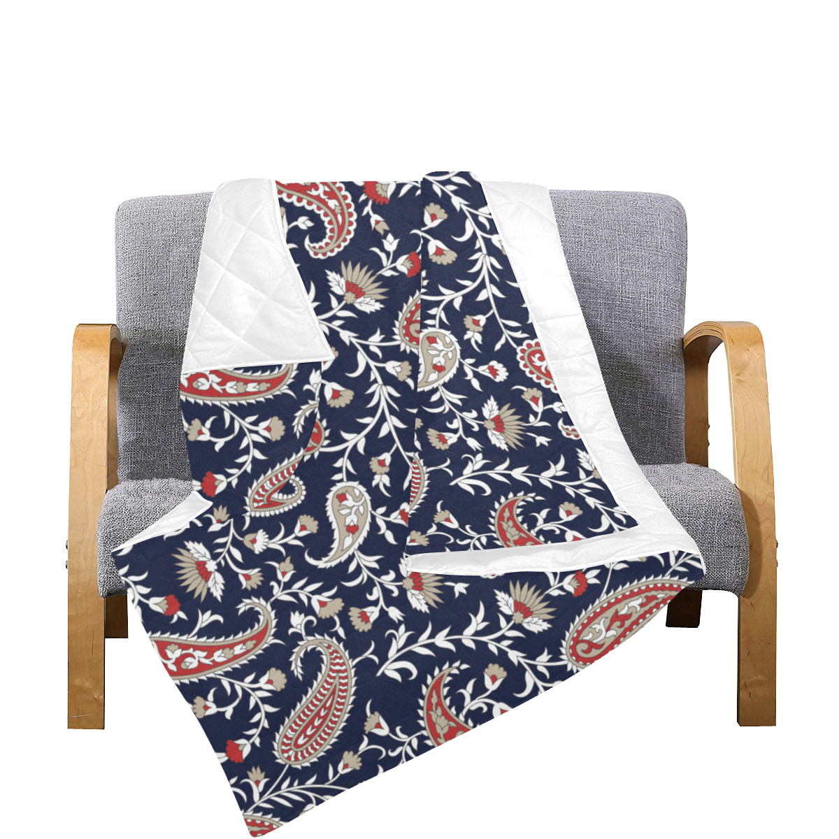 Paisley Pattern Print Design A05 Premium Quilt