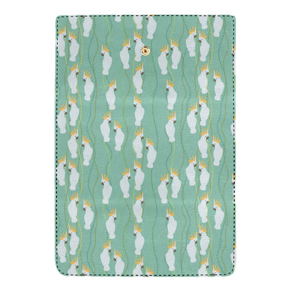 Cockatoo Pattern Print Design 01 Women's Trifold Wallet