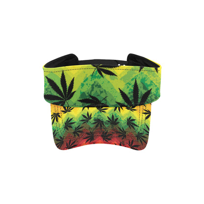 Rasta Pattern Print Design A02 Unisex Sun Visor