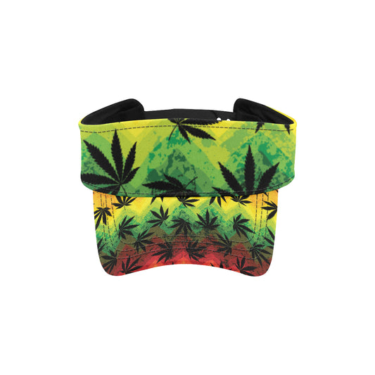 Rasta Pattern Print Design A02 Unisex Sun Visor