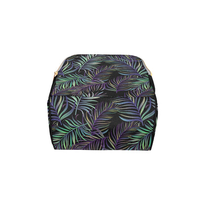 Tropical Palm Leaves Pattern Brightness Diaper Bag Backpack