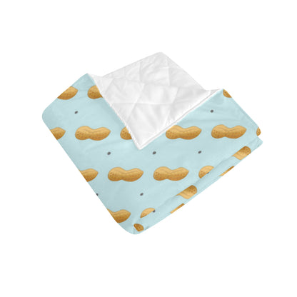 Peanut Pattern Print Design A03 Premium Quilt