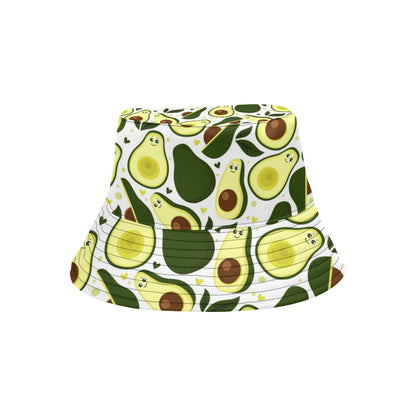 Avocado Pattern Print Design AC06 Unisex Bucket Hat