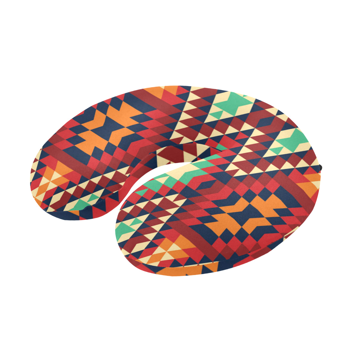 Native Pattern Print Design A07 U-Shaped Travel Neck Pillow