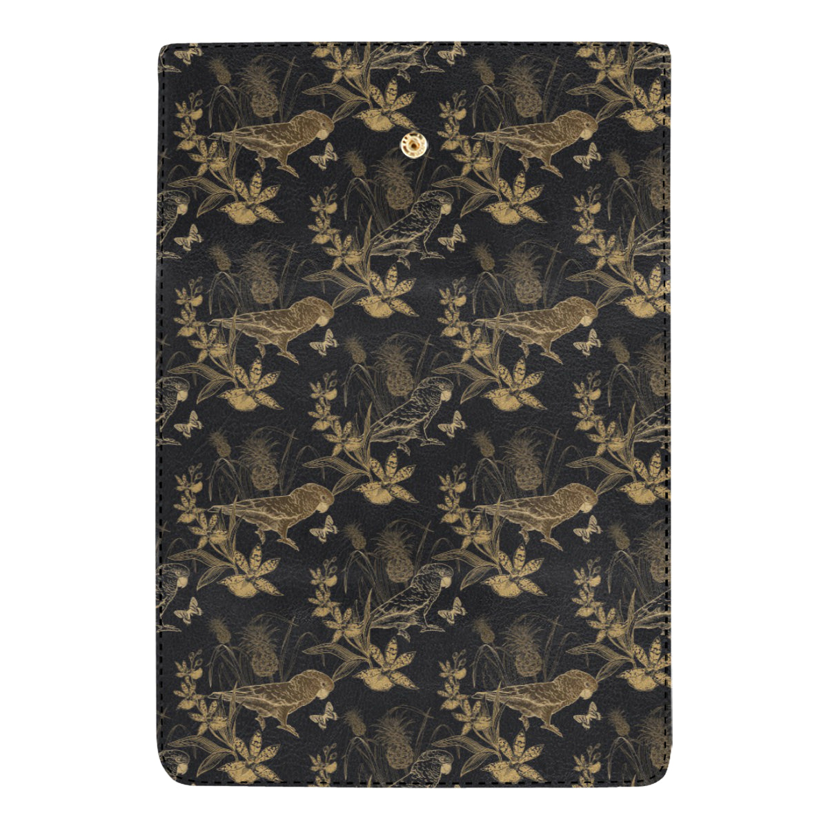 Parakeet Pattern Print Design A05 Women's Trifold Wallet