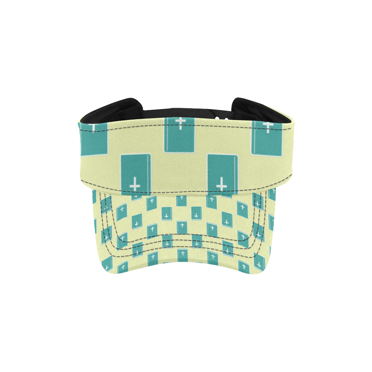 Bible Pattern Print Design 04 Unisex Sun Visor