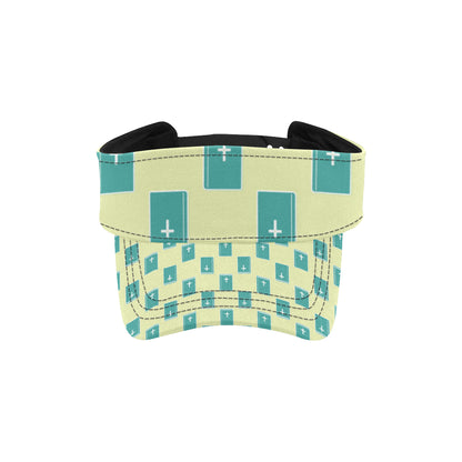 Bible Pattern Print Design 04 Unisex Sun Visor